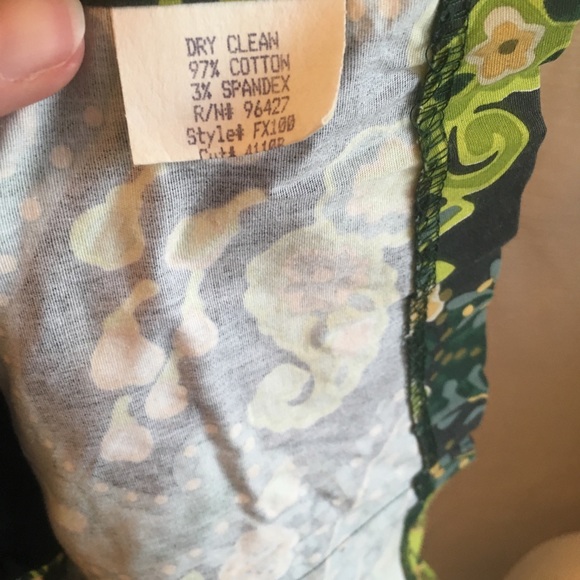 VTG 90s Anthro Backless Boho Apron Tie Party Top - Picture 6 of 8